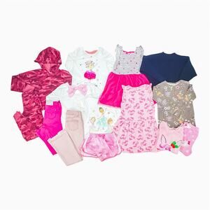 Pretty In Pink- 14 Piece- Girl's 10/12 Clothing Bundle